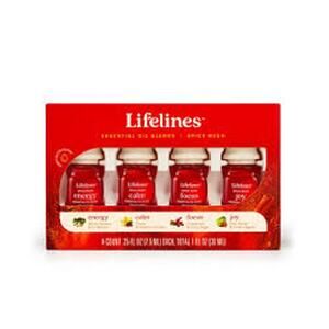 Lifelines Essential Oil Blends - Spice Rush, 4 Pack